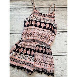 Girls shorts romper